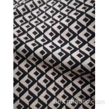 Stricker Rayon Polyester Ponti Roma -Entladung gedruckter Stoff